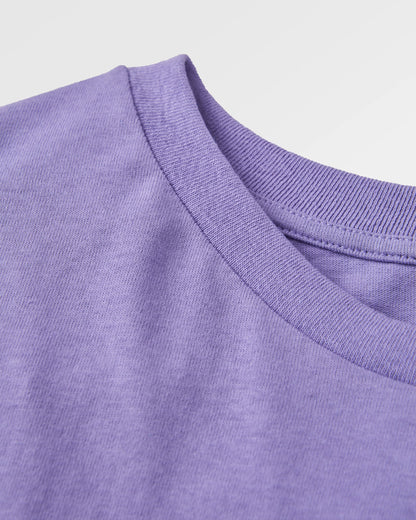 Classic T-Shirt - Retro Purple - Flatlay