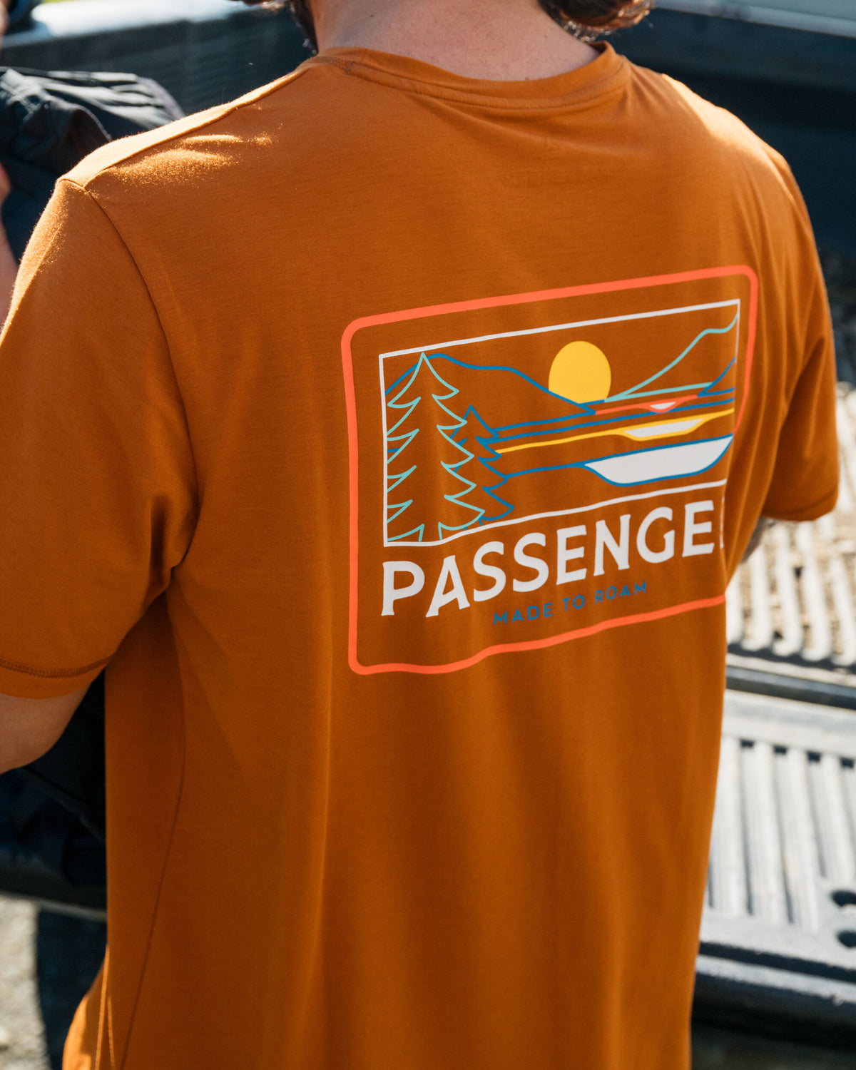 Roamer Men's Drirelease® Active T-Shirt - Glazed Ginger - Lifestyle