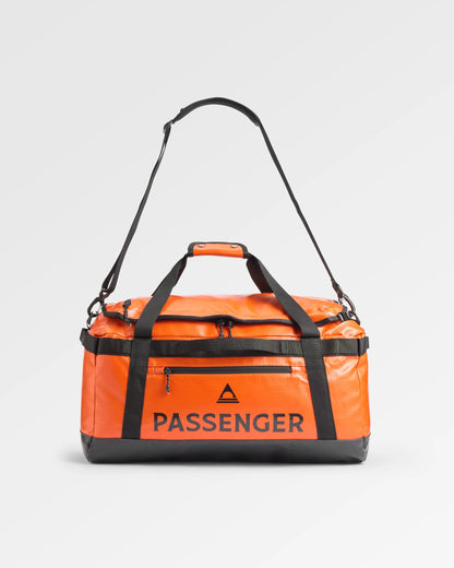 Roamer 60L Duffel Bag - Sunrise Orange - Flatlay