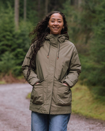 Alaska Insulated Parka - Dusty Olive - Lifestyle