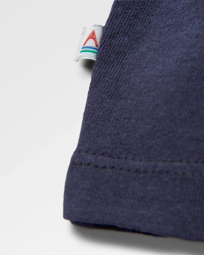 Made To Roam T-Shirt - Deep Navy - Flatlay