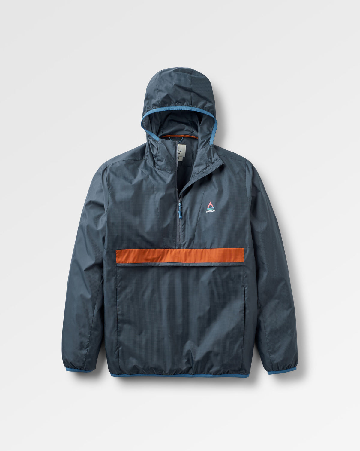 Viento Windshell Anorak - Charcoal - Flatlay