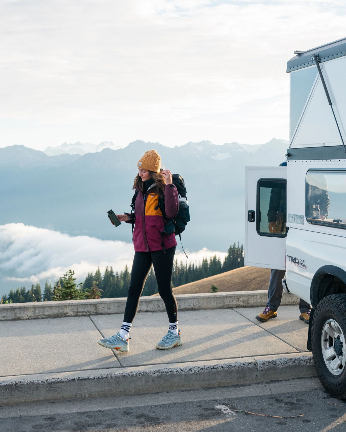 Trailscape Women's Waterproof Jacket - Fig/Wild Berry  - Lifestyle