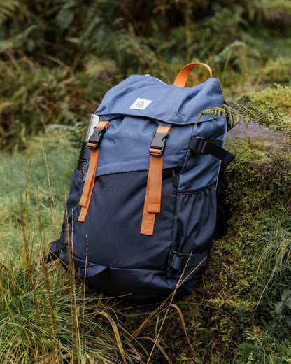 Boondocker 26L Backpack - Dark Denim/ Deep Navy - Flatlay