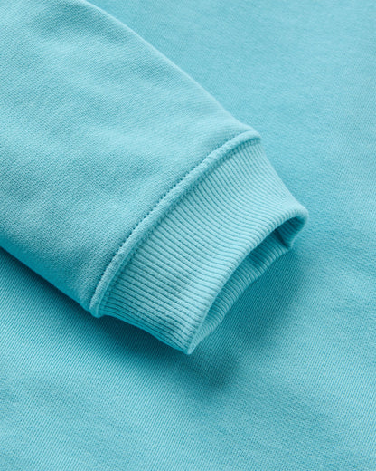 Heritage Women's Sweatshirt - Retro Blue - Flatlay