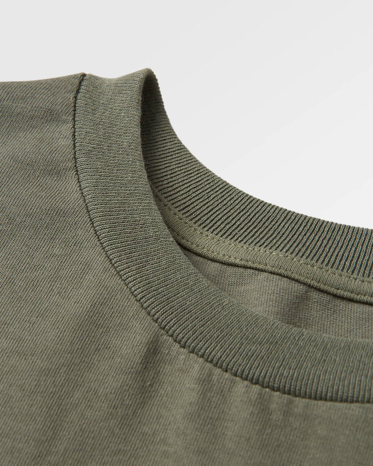 Escapism LS T-Shirt - Dusty Olive - Flatlay