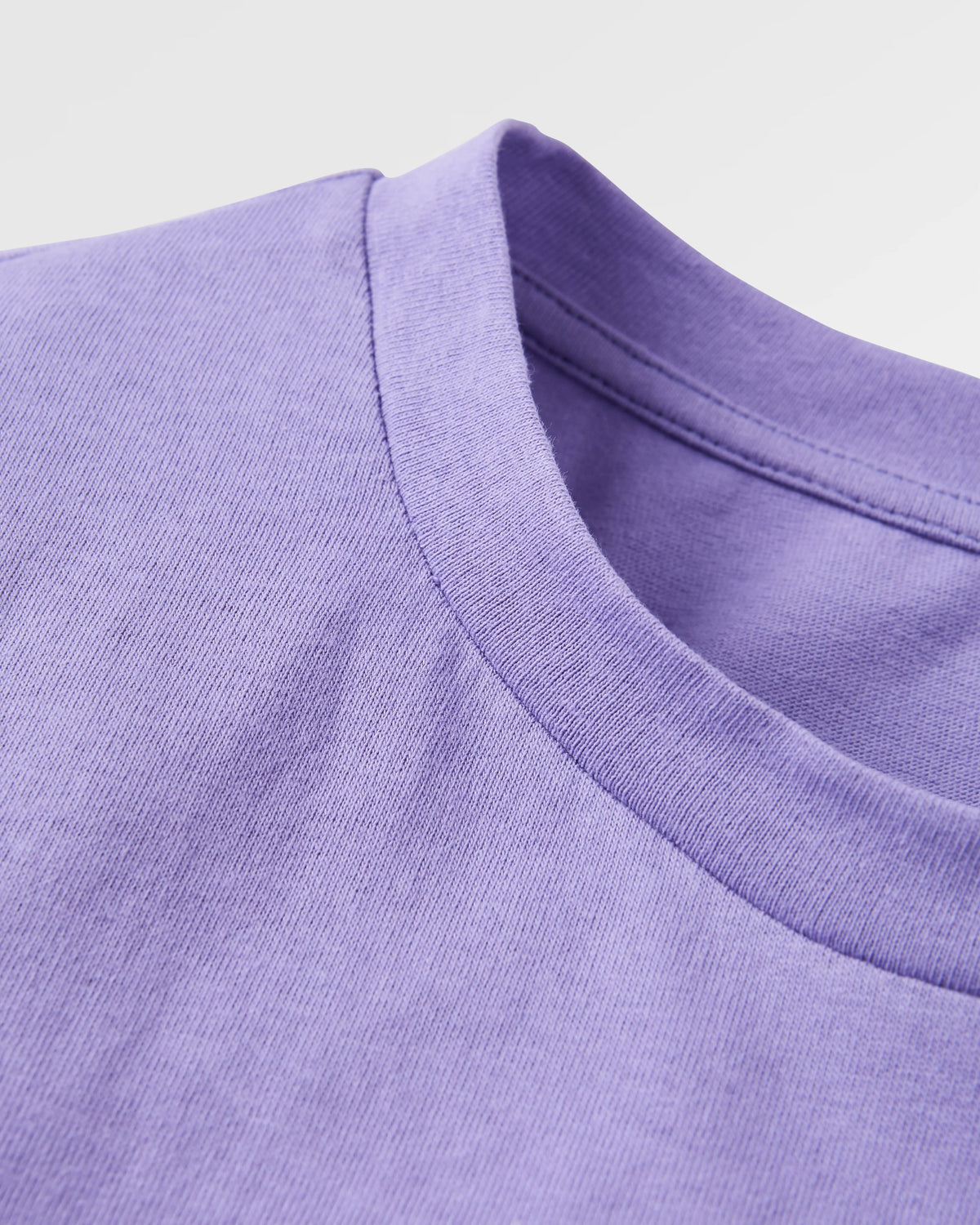 Outlook T-Shirt - Retro Purple - Flatlay