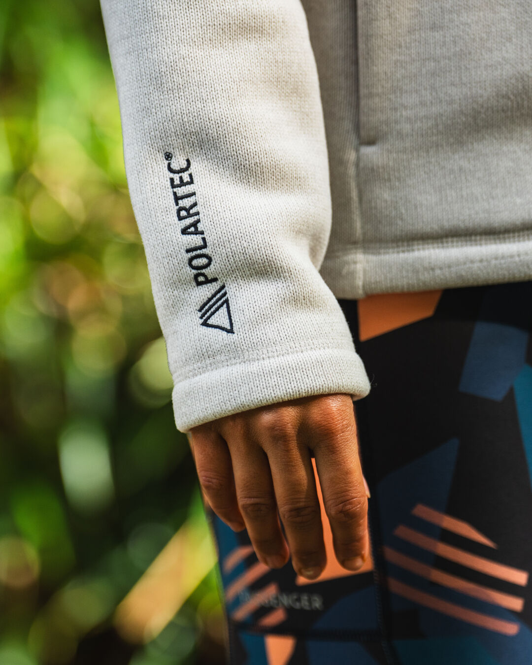 Women's Amber Polartec® Fleece - Vintage White - Lifestyle