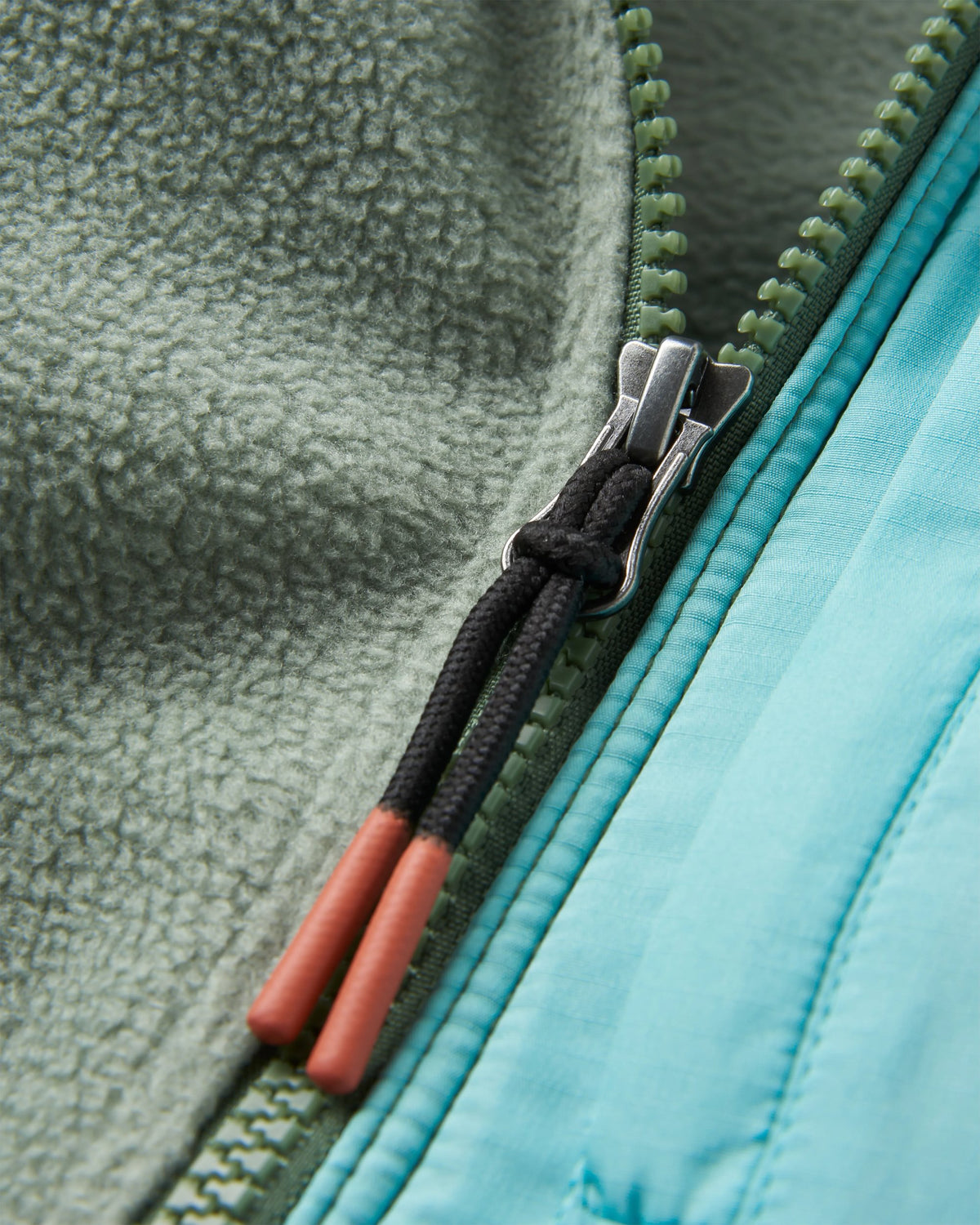 Caspian Polar Fleece - Wild Green - Flatlay