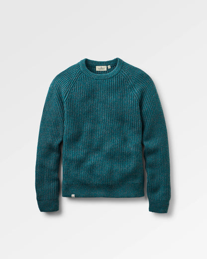 Fog Knitted Jumper - Mediterranean - Flatlay