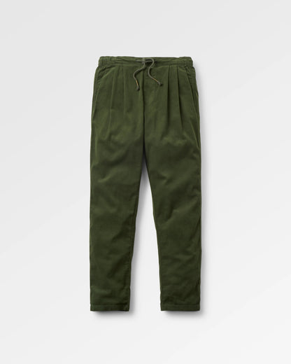 Compass Cord Trouser - Fir Tree - Flatlay