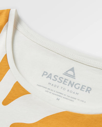 Sunsets Cotton T-Shirt - Marshmallow - Flatlay