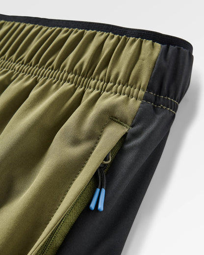 Swift Trail Short 7" - Khaki - Flatlay