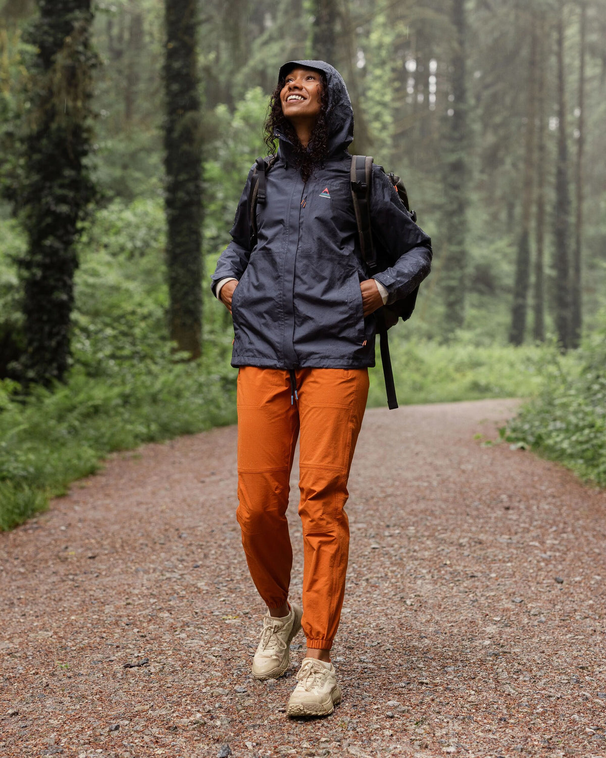 Sandstone Active Trail Jogger - Sunset Orange - Lifestyle