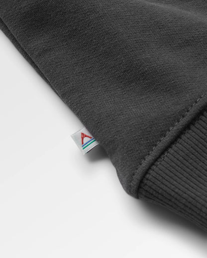 Phoenix Oversized Sweatshirt - Black - Flatlay