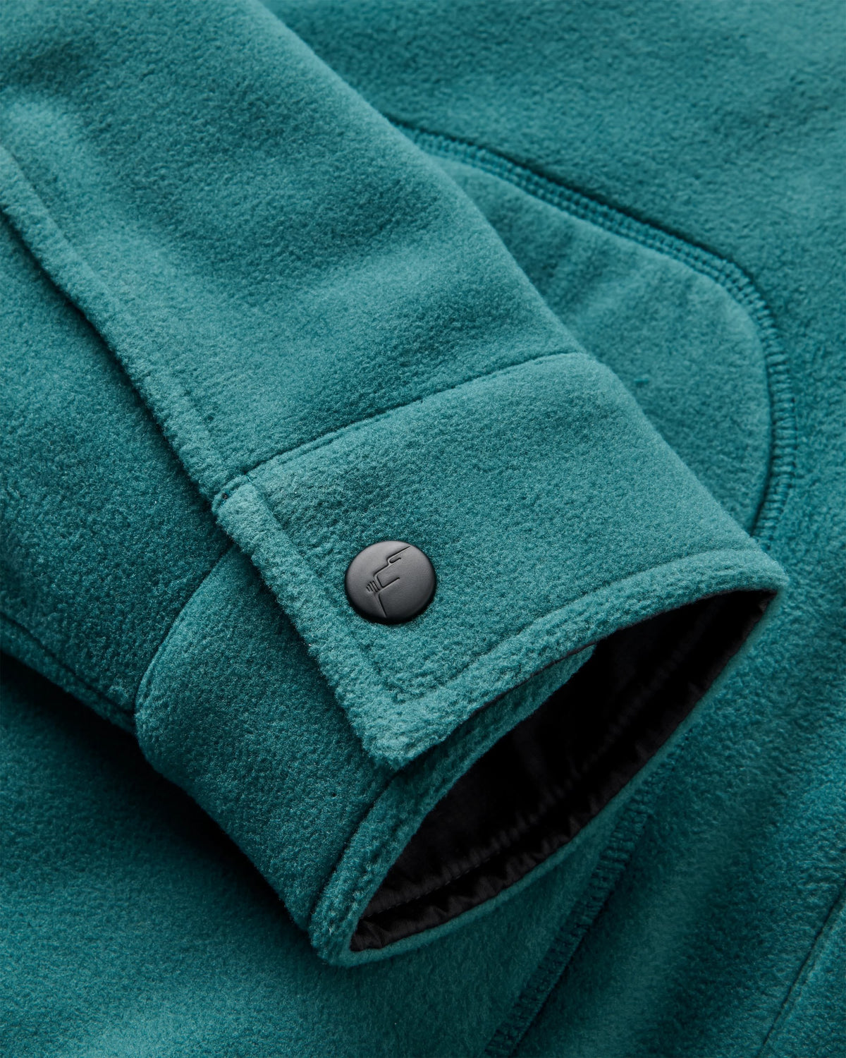 Adapt Polartec® Overshirt - Mediterranean - Flatlay