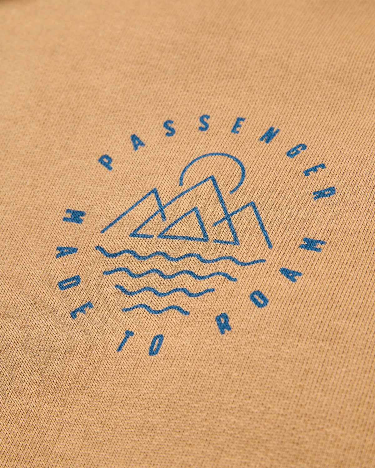 Escapism Regular Fit Hoodie - Toffee - Flatlay