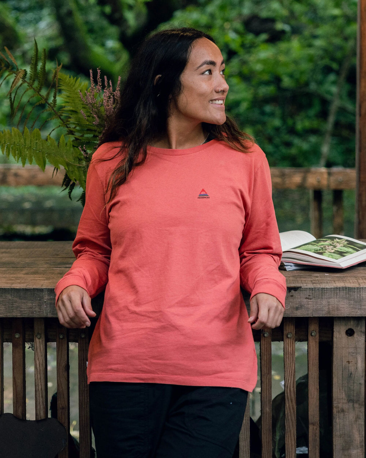 Classic LS T-Shirt - Mineral Red - 