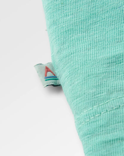 Dune Men's T-Shirt - Aqua Marl - Flatlay