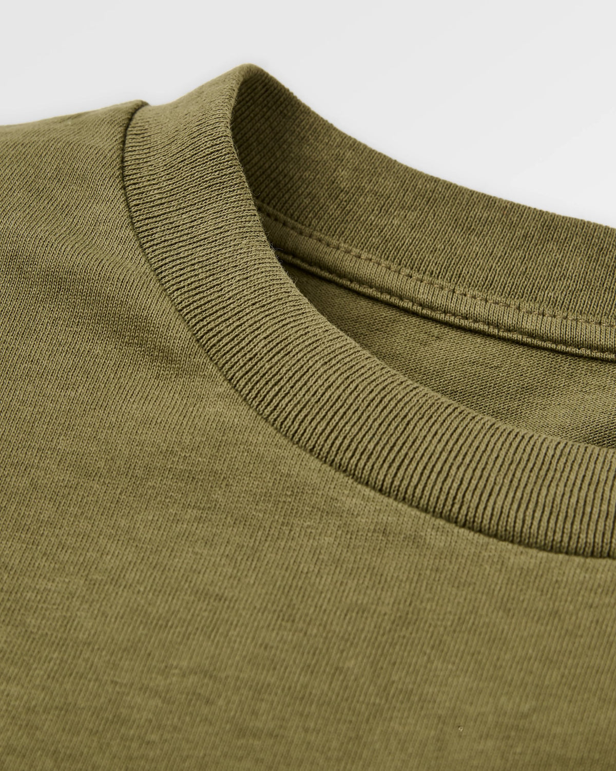 Odyssey LS T-Shirt - Dark Olive - Flatlay