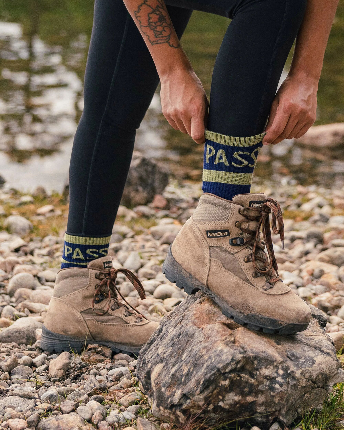 Sierra Active Socks - Tidal Blue - Lifestyle - Female