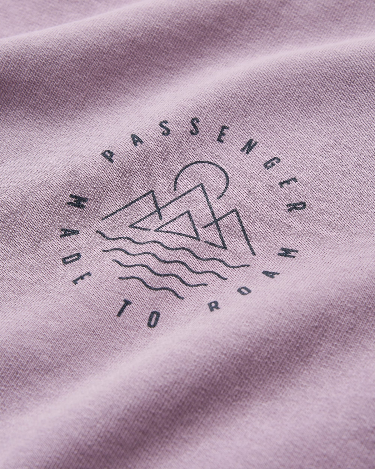 Escapism Regular Fit Sweatshirt - Dusty Lilac - Flatlay