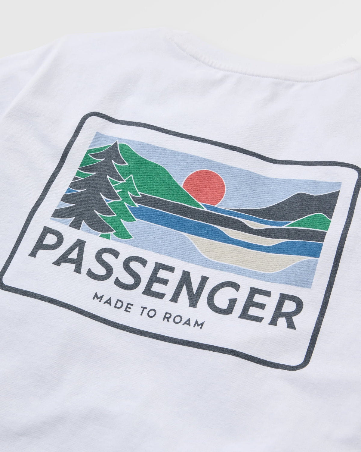 Roamer Women's T-Shirt - White - Flatlay