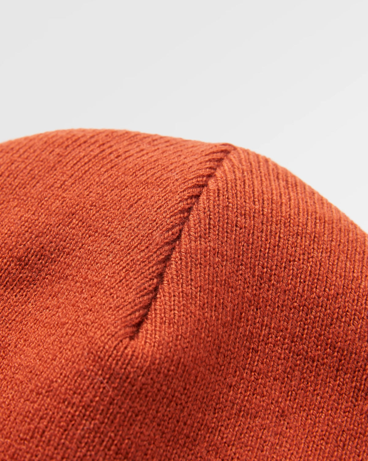 Core Low-Top Beanie - Baked Clay - Flatlay