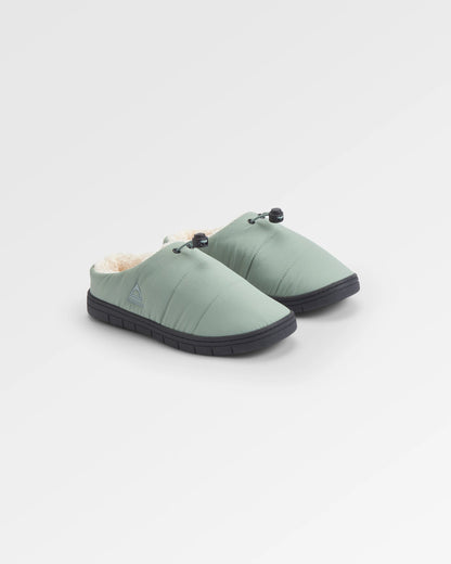 Step Out Women's Fleece Lined Slipper - Pistachio - Flatlay