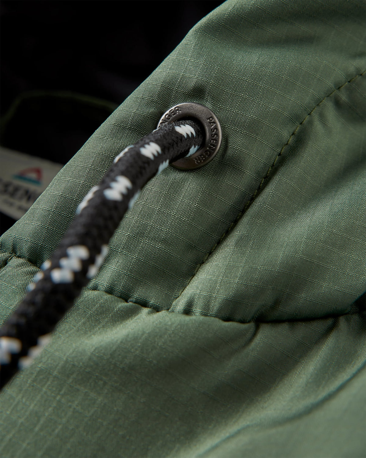 Dylan Insulated Full Zip Jacket - Wild Green - Flatlay