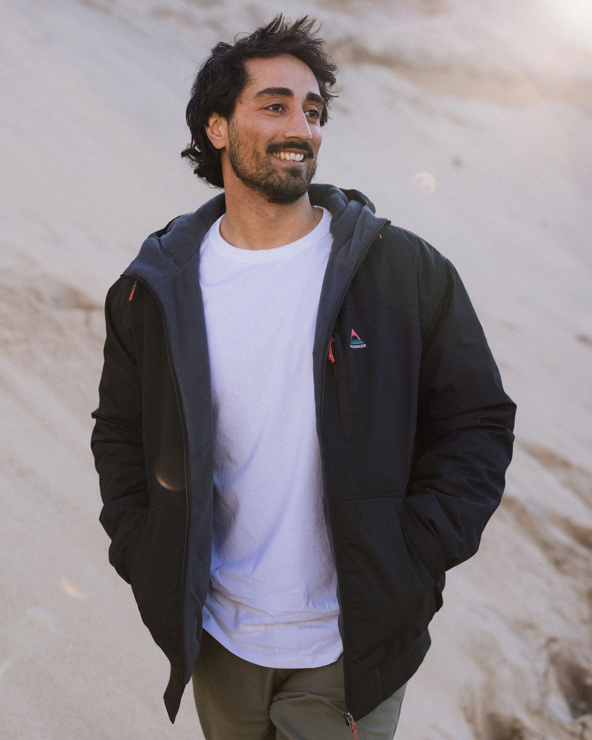 Bundoran Jacket - Black - Lifestyle