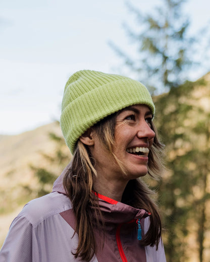 Compass Beanie - Lime Juice - Lifestyle - Female