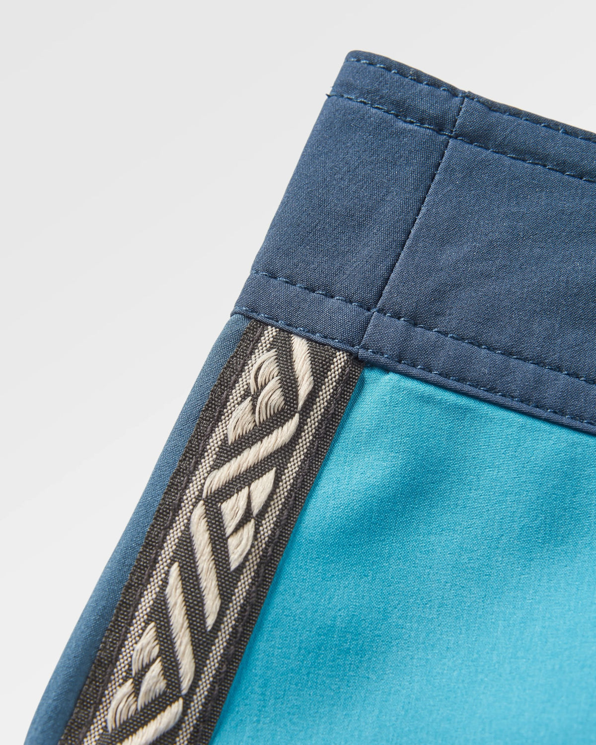 Hollow Boardshort - Blue Pool - Flatlay