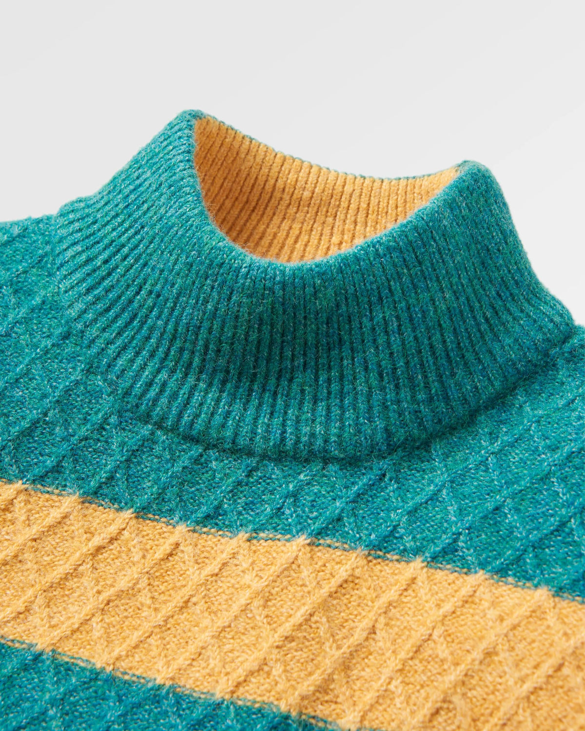 Ramble Knitted Jumper - Mediterranean - Flatlay
