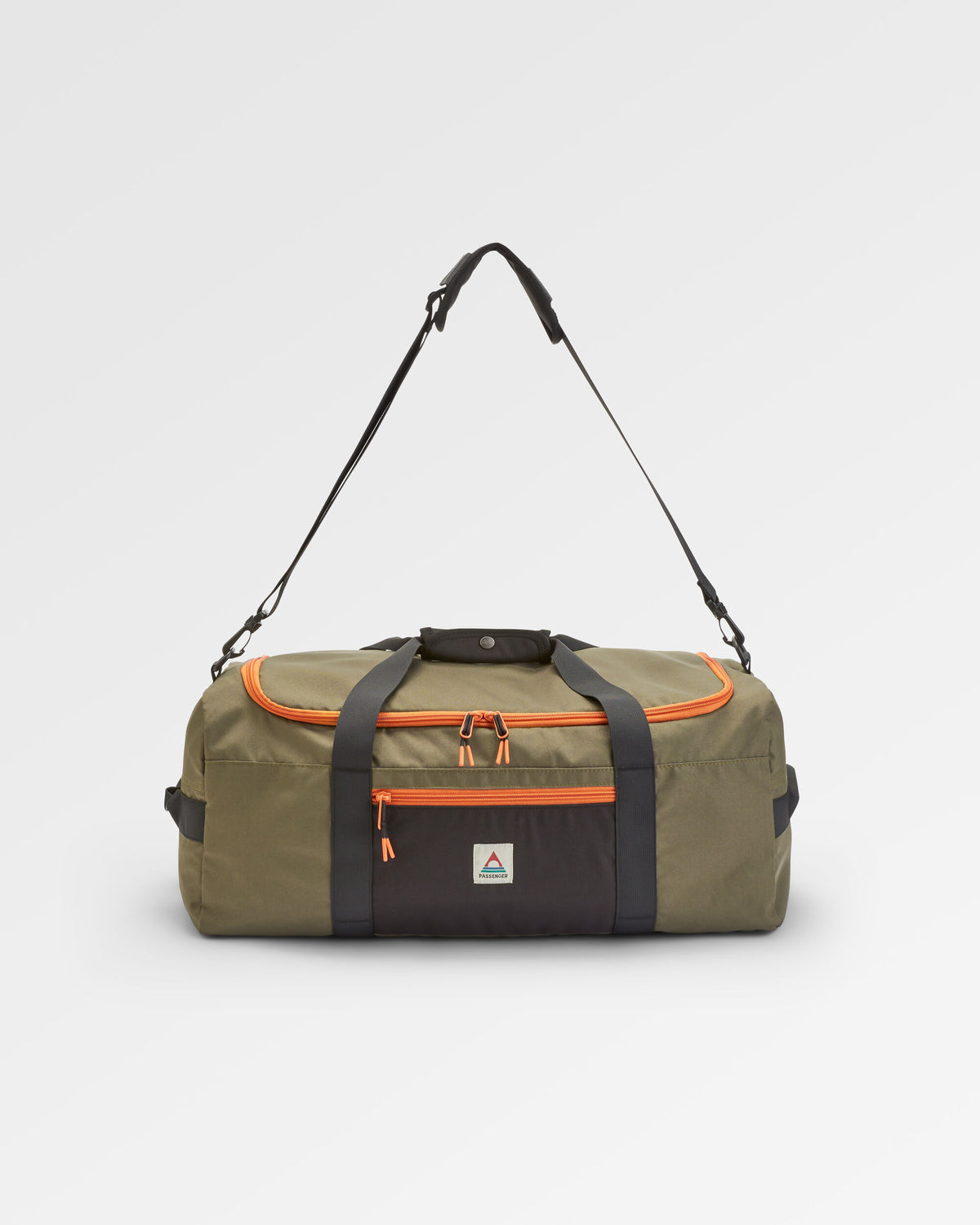 Boondocker 30L Duffel - True Black/ Khaki - Flatlay