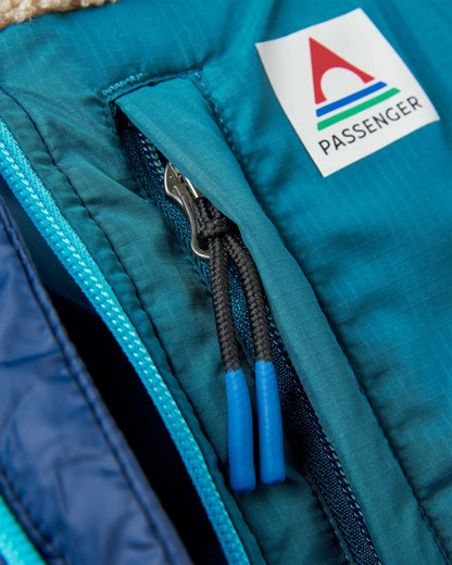 Inspire Insulated Jacket - Rich Navy - Flatlay