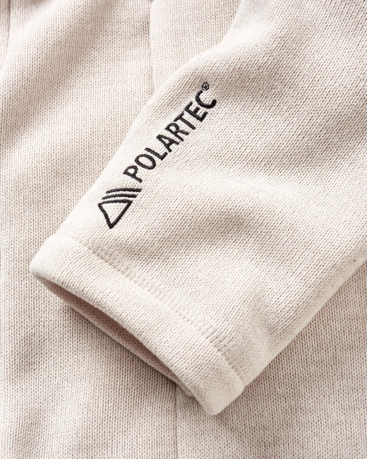 Men's Incline Polartec® Fleece - Vintage White - Flatlay
