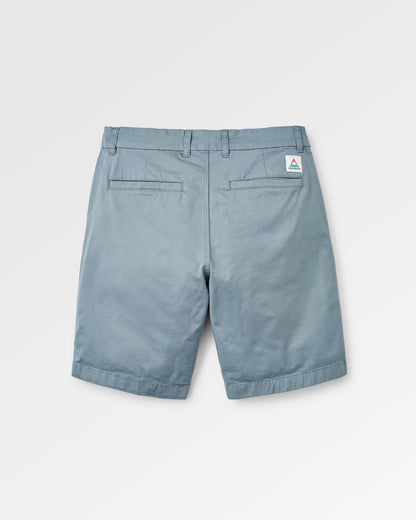 365 Light Cotton Shorts - Storm Grey - Flatlay