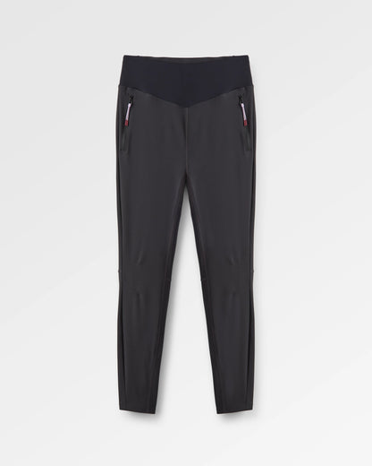 Wanderlust 4 Way Stretch Legging - Black - Flatlay