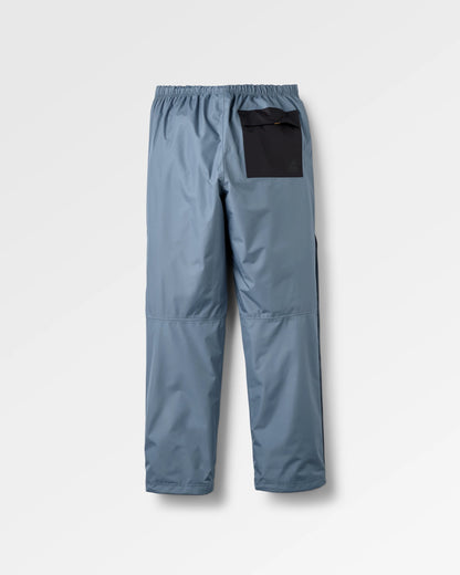 Trailscape Women's Waterproof Trousers - Stormy Blue/Retro Blue  - Flatlay