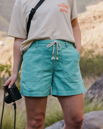 Avian Cord Short  - Aqua - Lifestyle