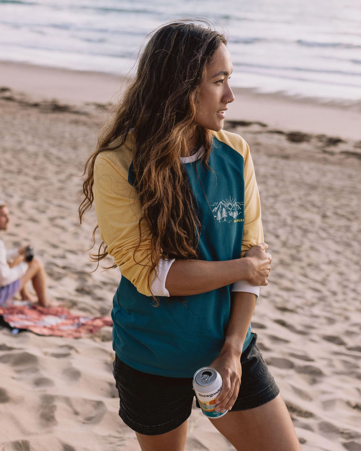 Riser LS T-Shirt - Blue Coral - Lifestyle