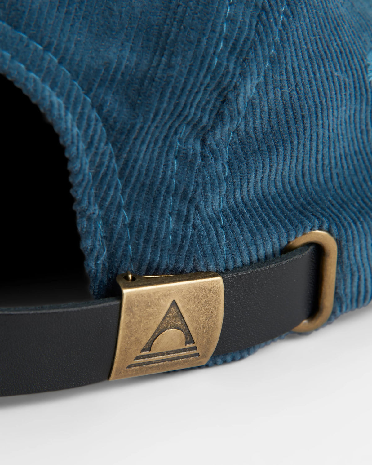 Fixie Cord 5 Panel Cap - Storm Grey - Flatlay