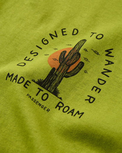 Men's Explore Vest - Tea Green - Flatlay