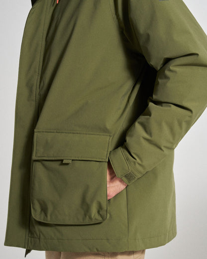 Baltic Insulated Parka - Khaki - Studio Model