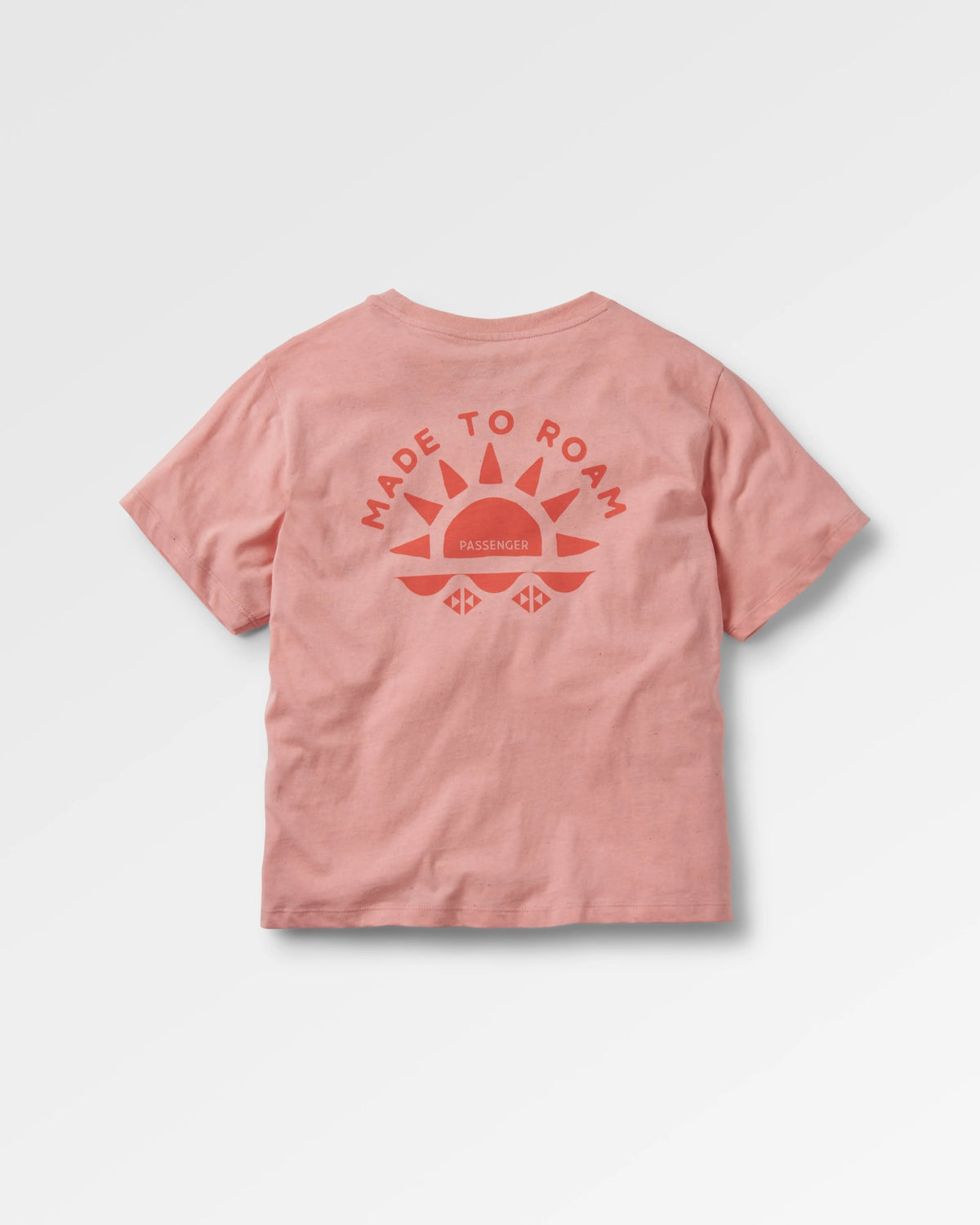 Sunburst T-Shirt - Soft Shell Pink - Flatlay