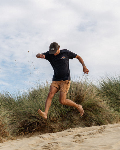 Roaming Nomads T-Shirt - Black - Lifestyle