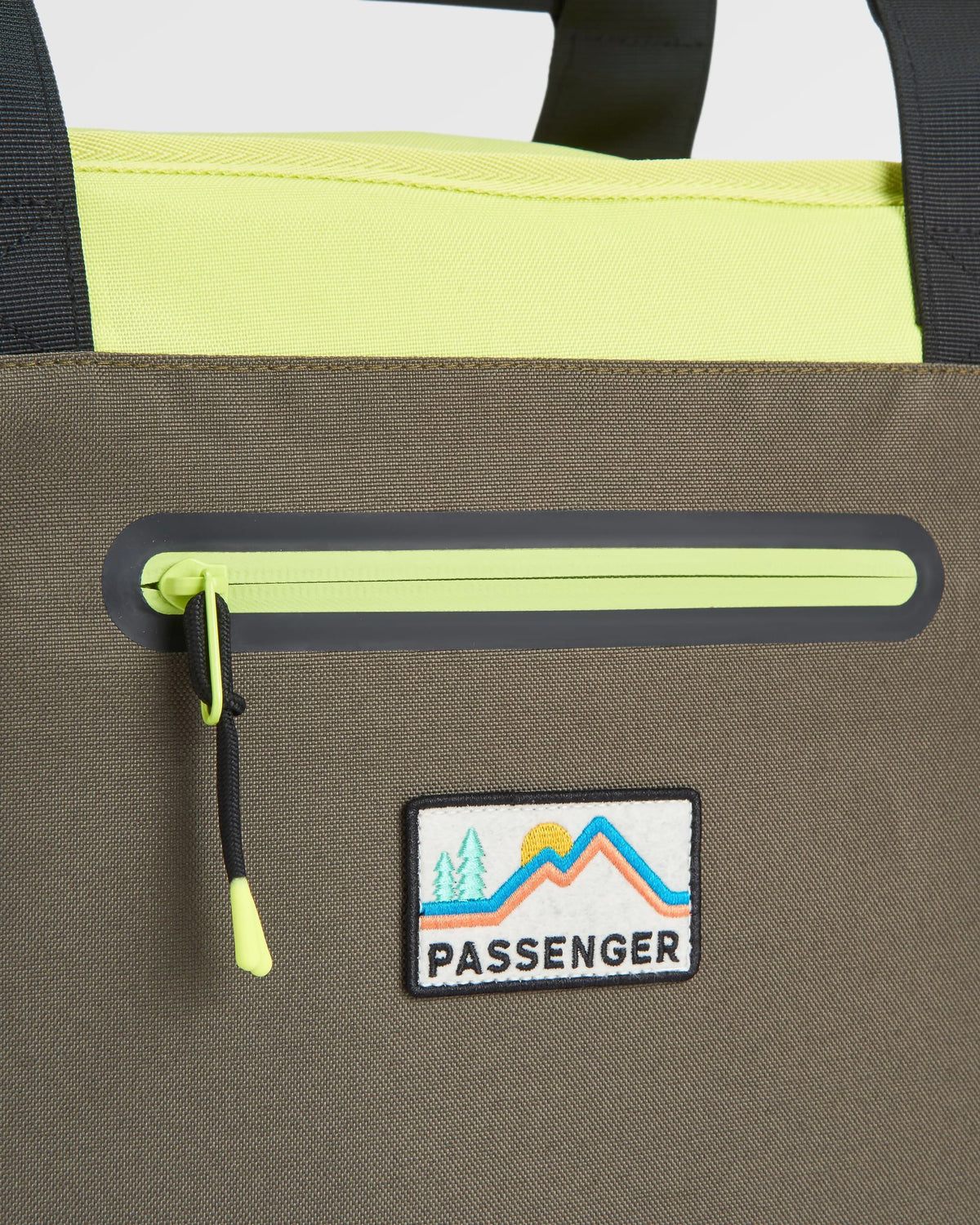 Tote Cooler Bag - Khaki Multi - Flatlay