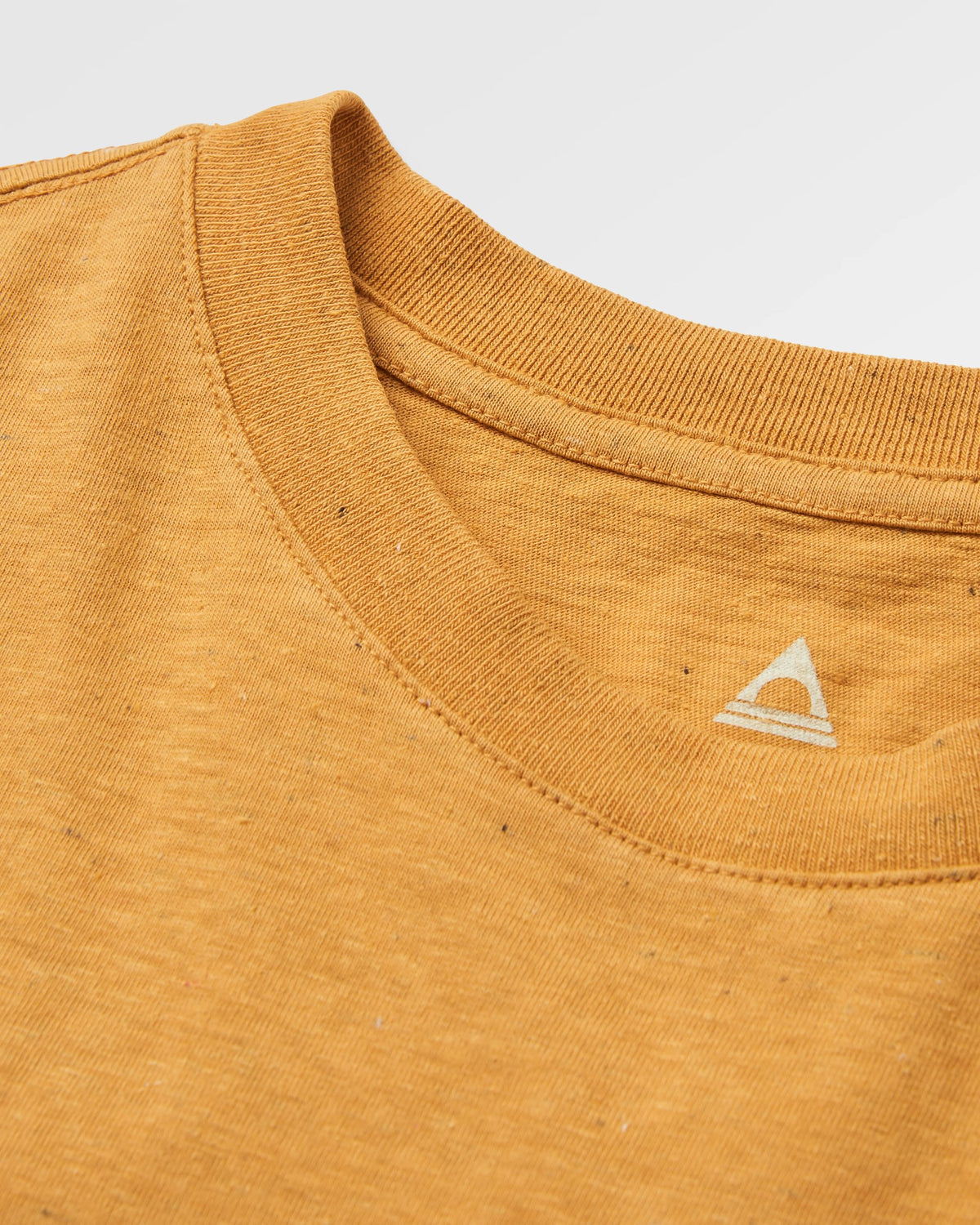 Heritage Relaxed Fit T-Shirt - Spruce Yellow Marl - Flatlay