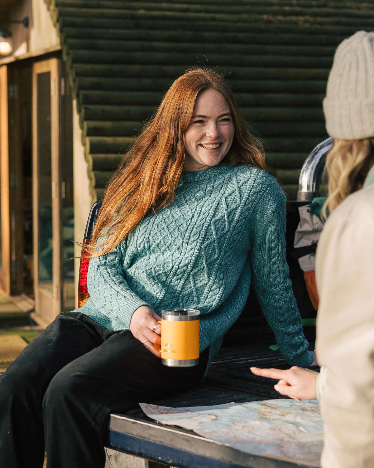 Juniper Knitted Jumper - Arctic - Lifestyle